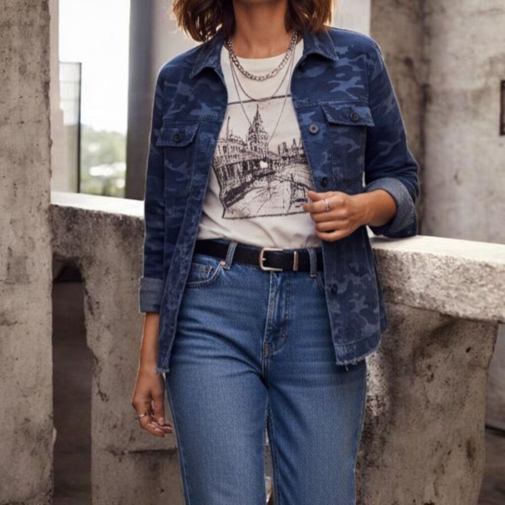 G1 Jane Navy Camo Utility Jacket